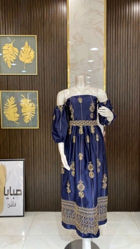 فستان غمرة مميز - اطلالة ساحرة وفاخرة