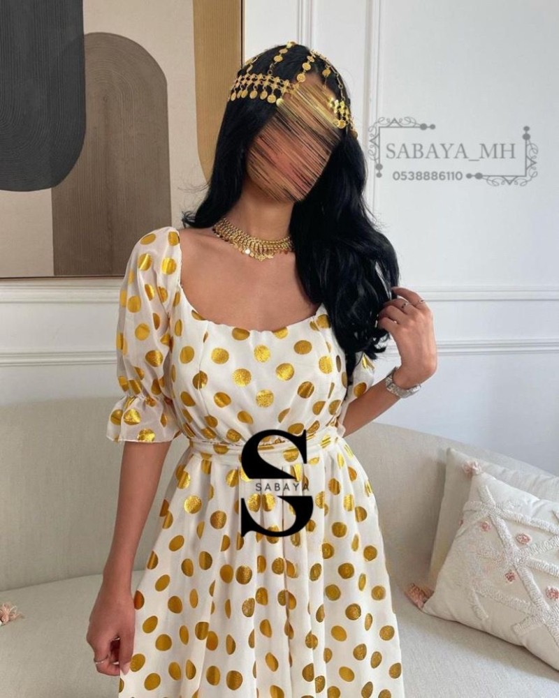 فستان تراثي لمعة برنت تألقي بإطلالة تراثية عصرية