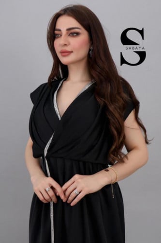 فستان ناعم كرستاله لف