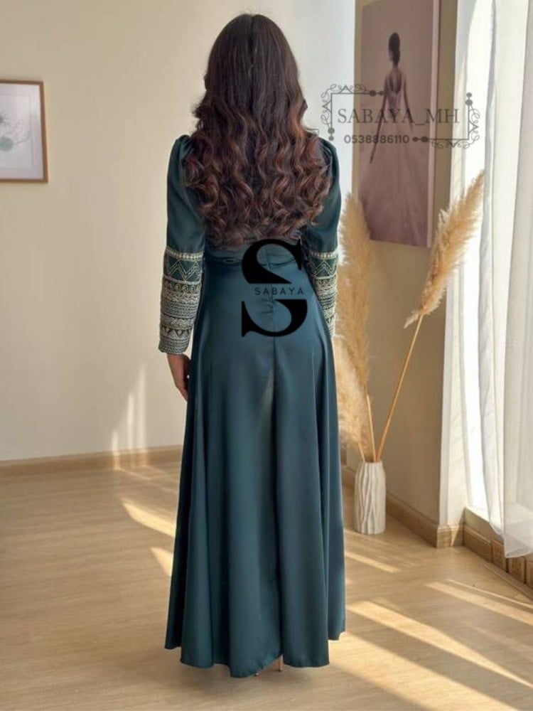 فستان عسيري تفته طويل