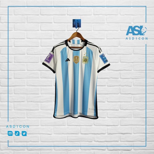 تيشيرت الارجنتين ثلاث نجوم كأس العالم