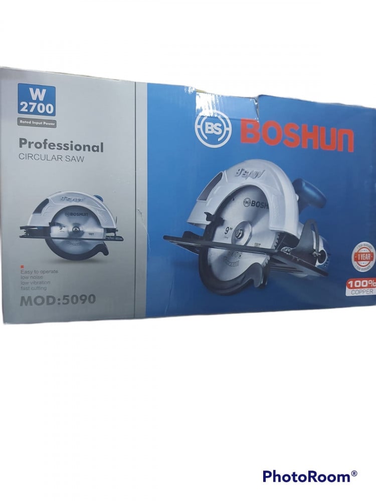 منشار دائري كهربائي 9 "2700 واط  220V ماركة BOSHUN الصناعة الصين