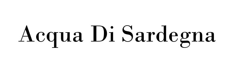 Acqua Di Sardegna