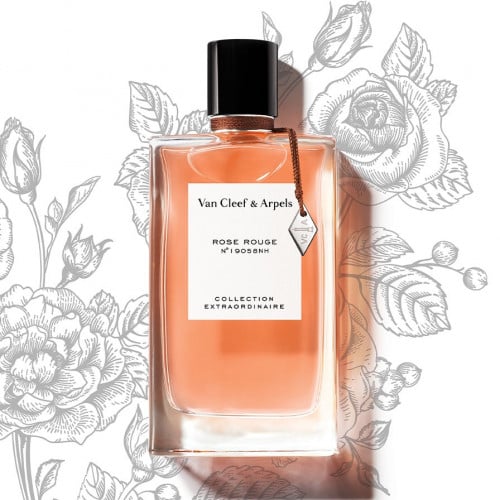 Tester Van Cleef Arpels Rose Rouge Eau de Parfum 75 ML - Basma Perfume Store