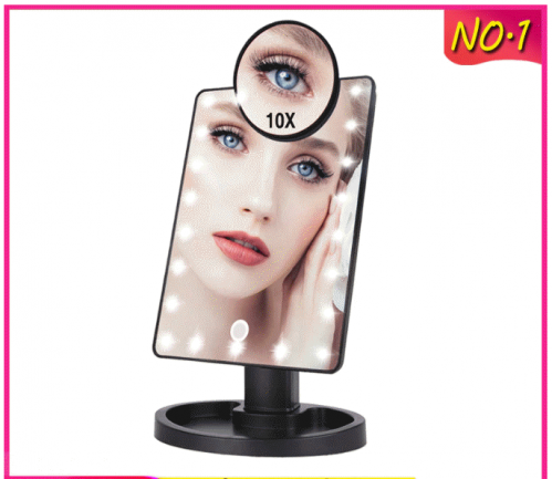 مرآة المكياج مزودة بلمبات ليد 22لمبة