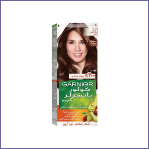 غارنييه ناتشرلز صبغة شعر بني غامق لامع