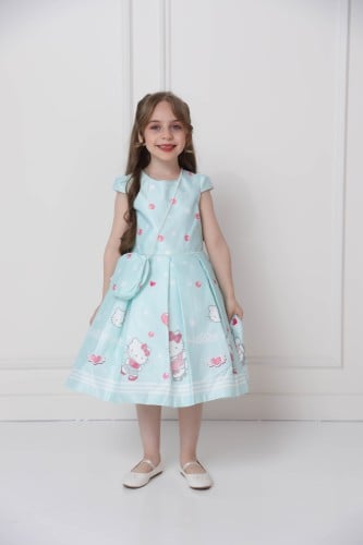 فستان هيلو كاتي تيفاتي + شنطة