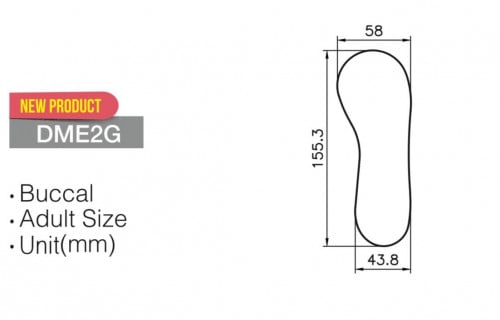 Photo Mirror, Glass, Buccal, DME2G