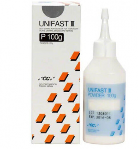 GC UNIFAST III, Powder, Self-Curing Acrylic,  100g