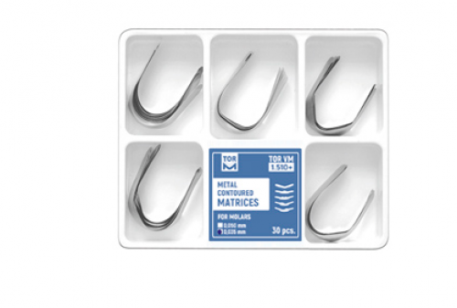 Metal Contoured Matrices for Molars