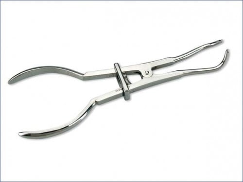 rubber dam forceps