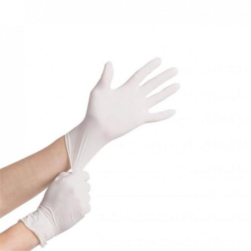 Latex gloves-قلفزات لاتيكس ابيض