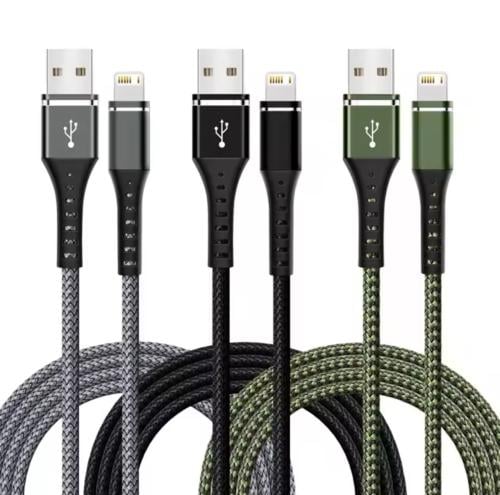 الأصلي البرق كابل USB سلك شحن سريع آيفون 14 8 7 6S...