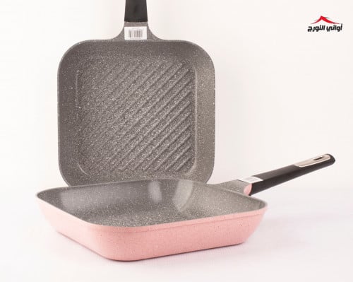 مقلاة للشوي جرانيت كوري ماركة (نيوفلام)