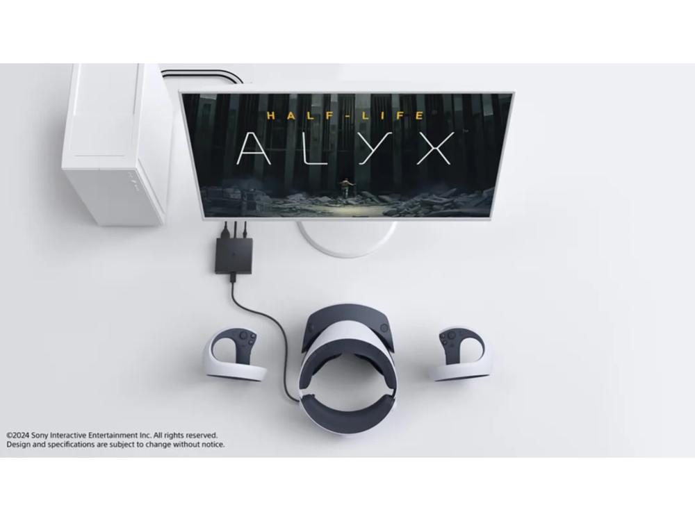 يمكن للاعبي PlayStation VR2 الوصول إلى الألعاب على الكمبيوتر الشخصي باستخدام المحول بدءًا من 7 أغسطس