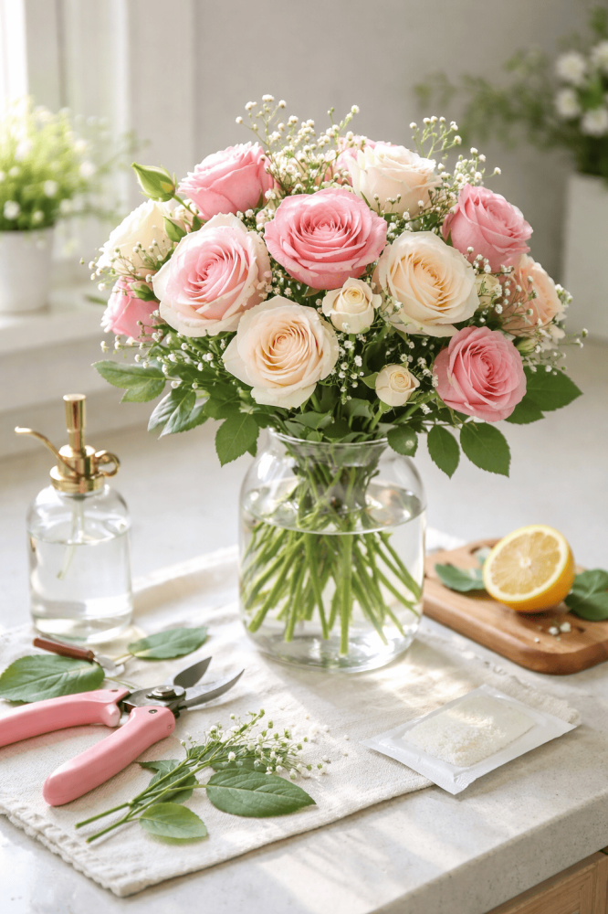 كيف-تحافظ-على-باقة-الورد-الهدية-الحديثة