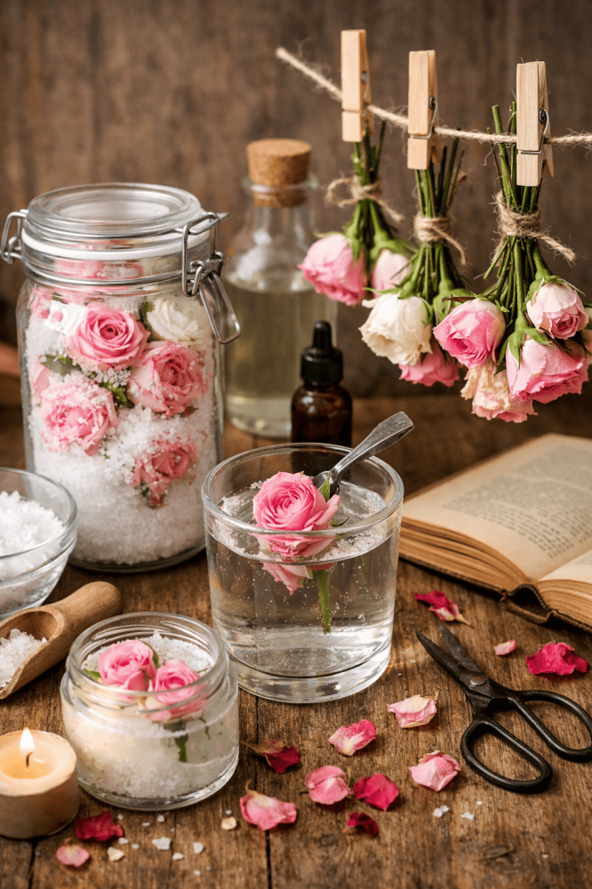 كيف-احفظ-الورد-الطبيعي-بالبيت