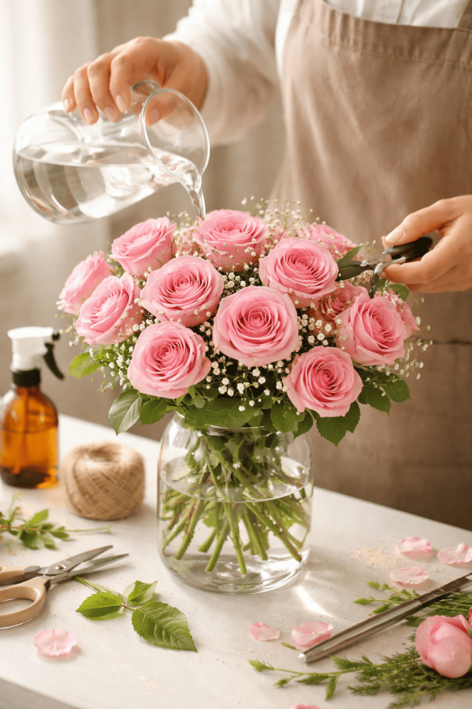 كيف-اخلي-الورد-مايموت-الهدية-الحديثة