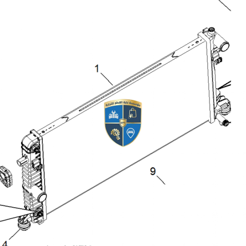 رديتر ماء ام جي  MG 6