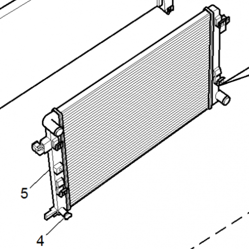 رديتر ماء MG ZS
