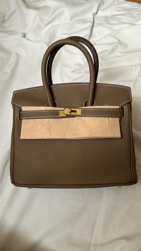 25cm Birkin - Gold hardware cow leather