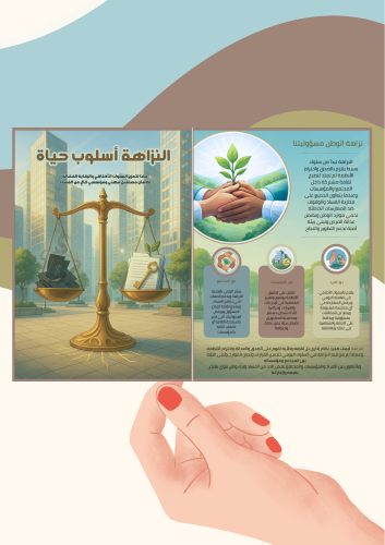 مطوية مكافحة الفساد ( ملف رقمي pdf ليس مطبوع)