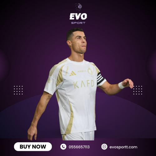 تيشيرت النصر الابيض مع الرعايات موسم 25/24