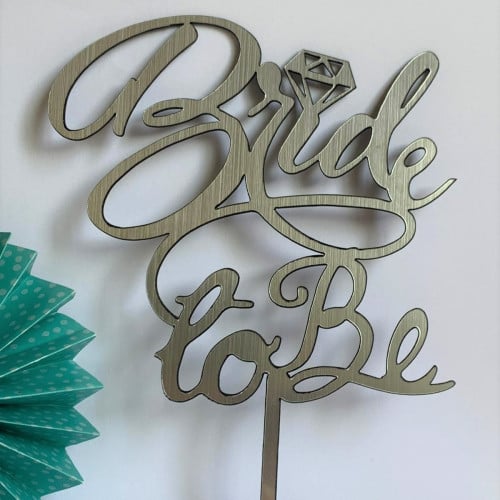 تغريسة توديع عزوبية Bride to be topper