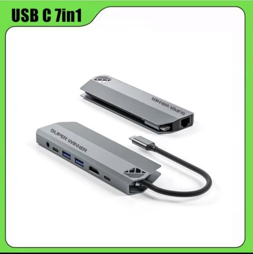 وصلة سارافوكس 1-7 USB-C