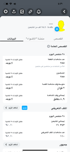 حساب 16.3k مشترك صانع محتوى بالردود مشاهداته 7k بي...