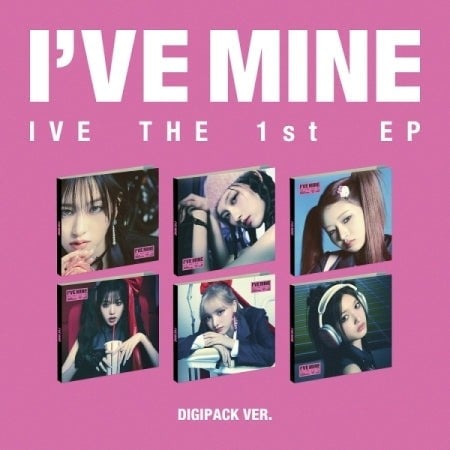 IVE - [I'VE MINE] 1st EP Album DIGIPACK RANDOM Ver...