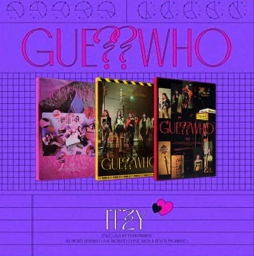 ITZY - [Guess Who] 4th Mini Album RANDOM Version