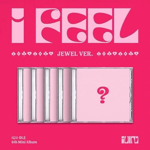 (G)I-DLE - [I FEEL] 6th Mini Album JEWEL CASE RAND...