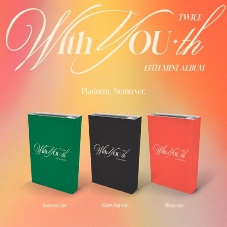 TWICE - [WITH YOU-TH] 13th Mini Album NEMO RANDOM...