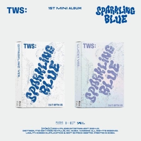 TWS - [SPARKLING BLUE] 1st Mini Album RANDOM Versi...