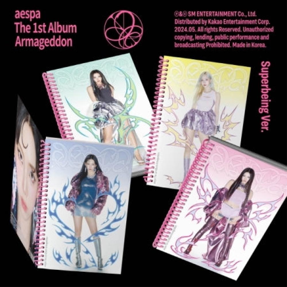 aespa - [ARMAGEDDON] 1st Album SUPERBEING Version RANDOM Cover