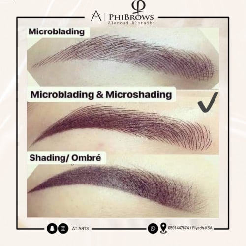 Microshading - شعرات + شادو