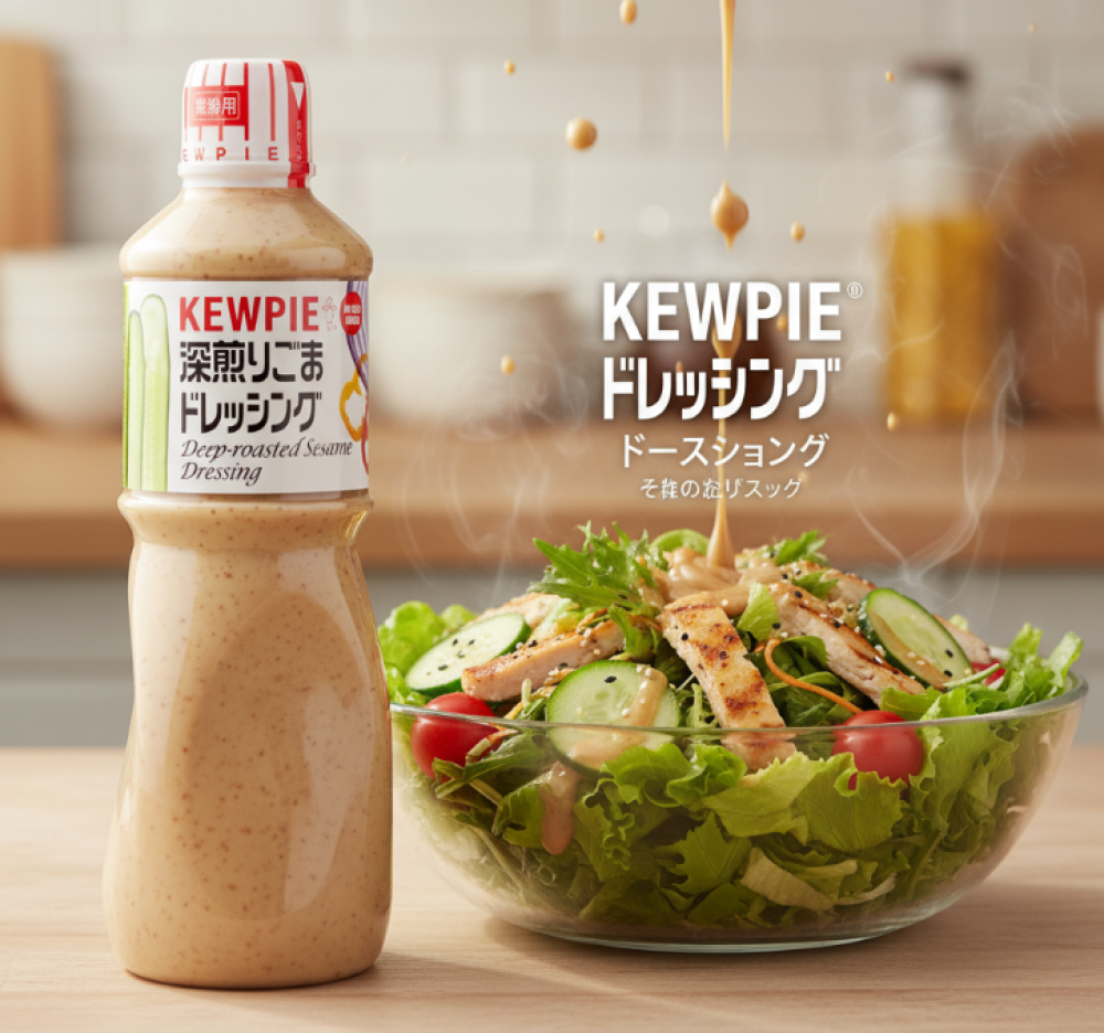 QP Deep-Roasted Sesame Dressing 1 Ltr