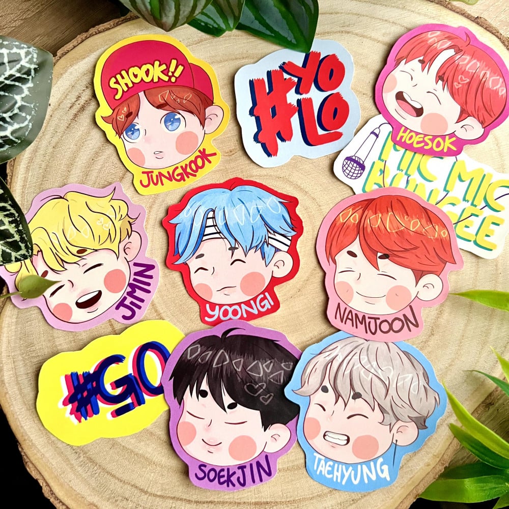 ستكرات BTS DNA