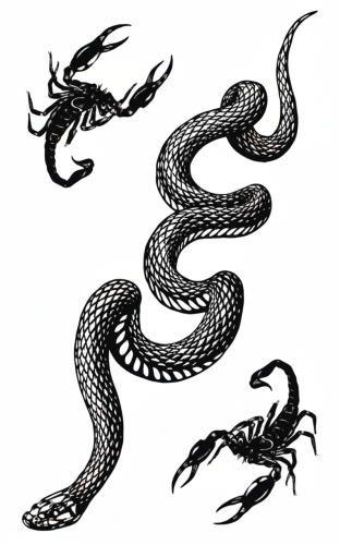 تاتو وسم الأعشاب المؤقت (1172)