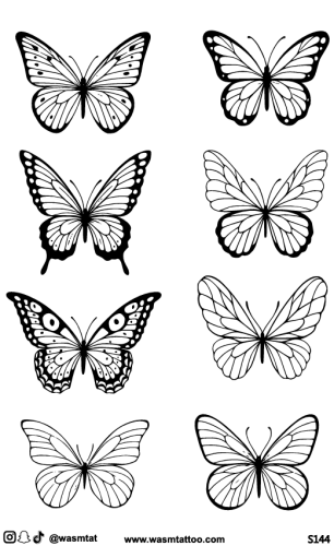 تاتو وسم الأعشاب المؤقت (S144)