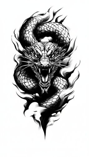 تاتو وسم الأعشاب المؤقت (1184)