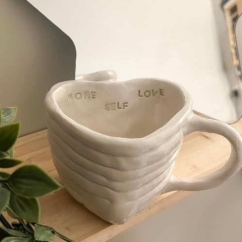 Heart mug