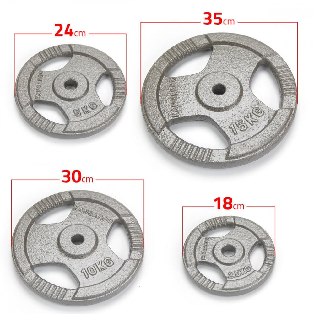 قرص اوزان 5 كيلو جرام للبار العادي من كانجرو