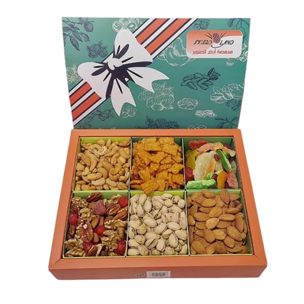 بوكس متنوع فاخر 1750 جرام