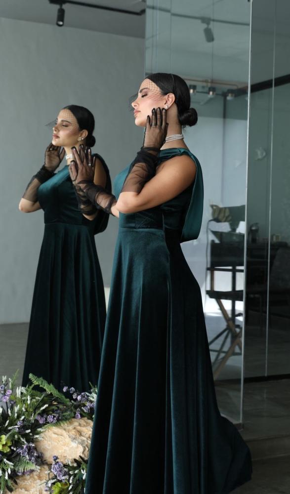Regal Jade Dress