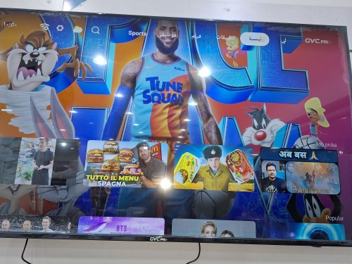 شاشة جي في سي برو 58 بوصة سمارت