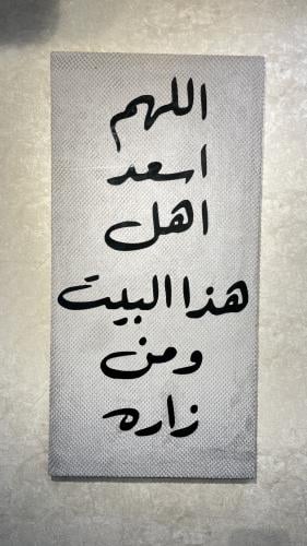 لوحه قماش جدارية رمادي