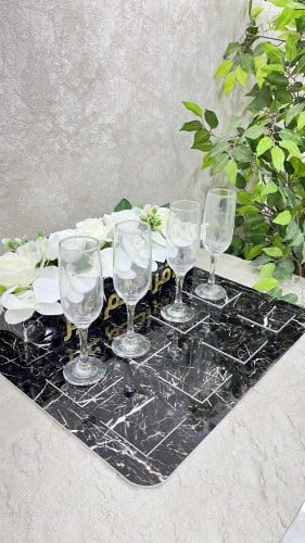 صنيه بديل رخام  مع قاعده بدون ورد