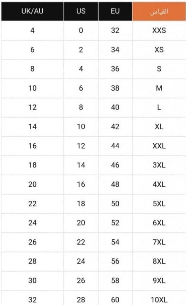 Frock and frill sizing deals